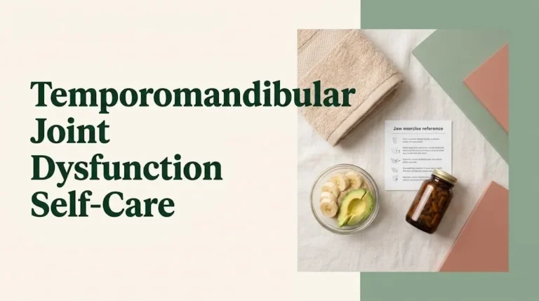 TMJ Dysfunction Self-Care: What Actually Works in 2026