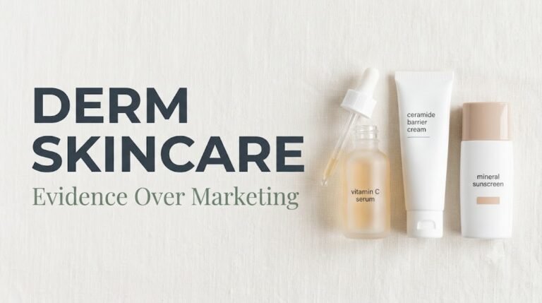 Derm Skincare in 2026: The Evidence-Based Science Behind What Actually Works