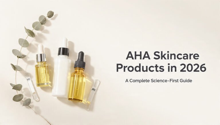 AHA Skincare Products in 2026: A Complete Science-First Guide
