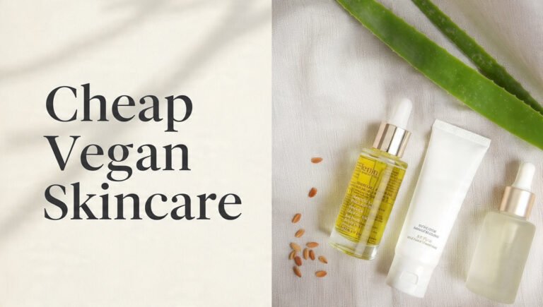 Cheap Vegan Skincare That Actually Works: How to Build an Effective Plant-Based Routine for Under $25