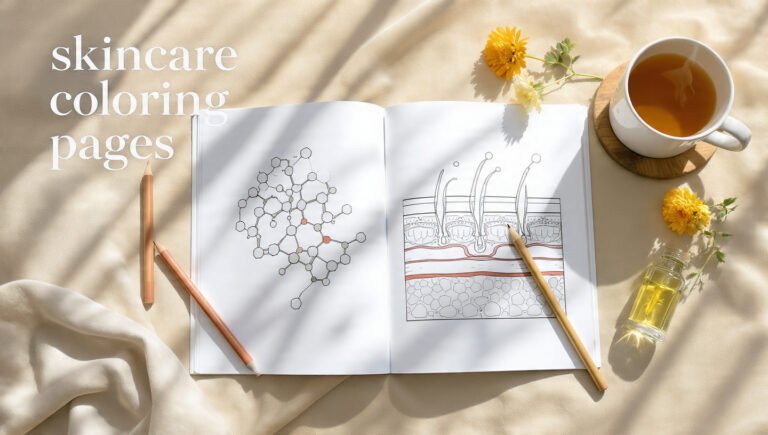 Skincare Coloring Pages Guide: Self-Care in 2026