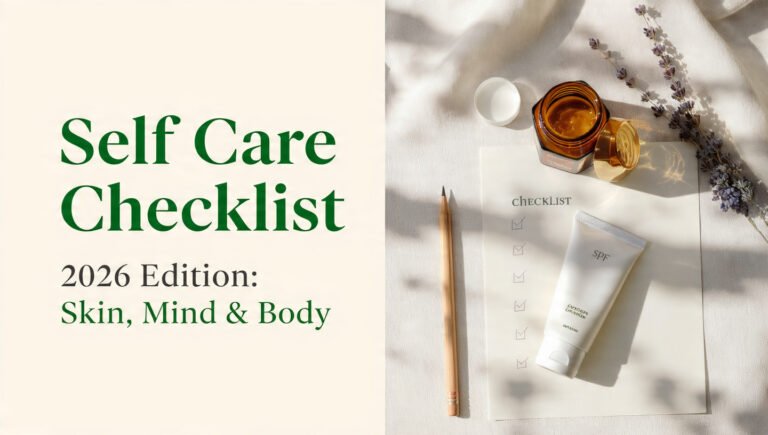 The 2026 Self Care Checklist: Skin and Whole-Body Health