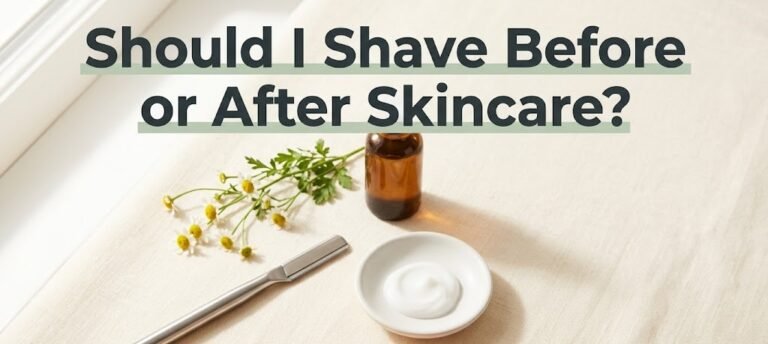 Should I Shave Before or After Skincare? The 2026 Guide