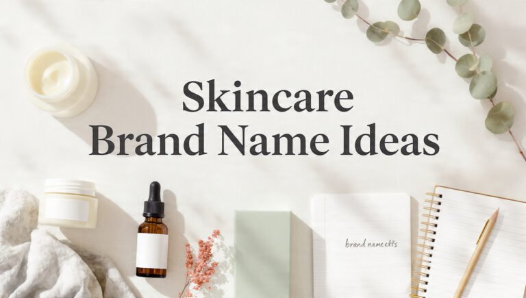 Skincare Brand Name Ideas: Trademark and Regulatory Guide