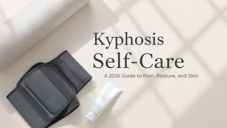 Kyphosis Self-Care 2026: Pain, Posture, and Skin Relief
