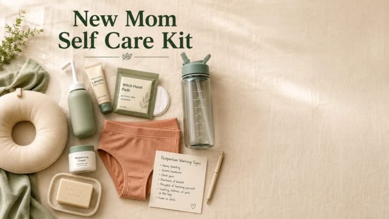 New Mom Self Care Kit: An Evidence-Based 2026 Guide