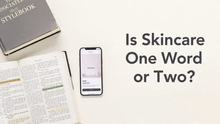 Is Skincare One Word or Two? The 2026 Authoritative Guide