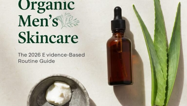 Organic Men’s Skincare: The 2026 Evidence-Based Routine Guide