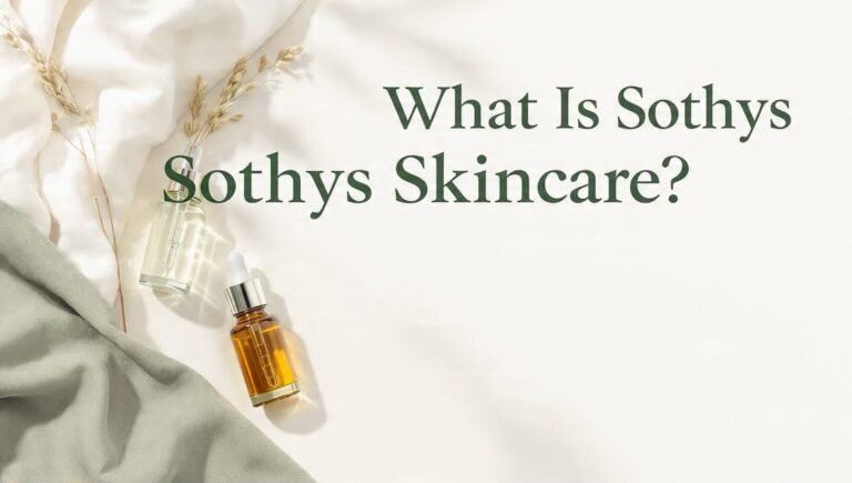 What Is Sothys Skincare? A 2026 Ingredient Analysis