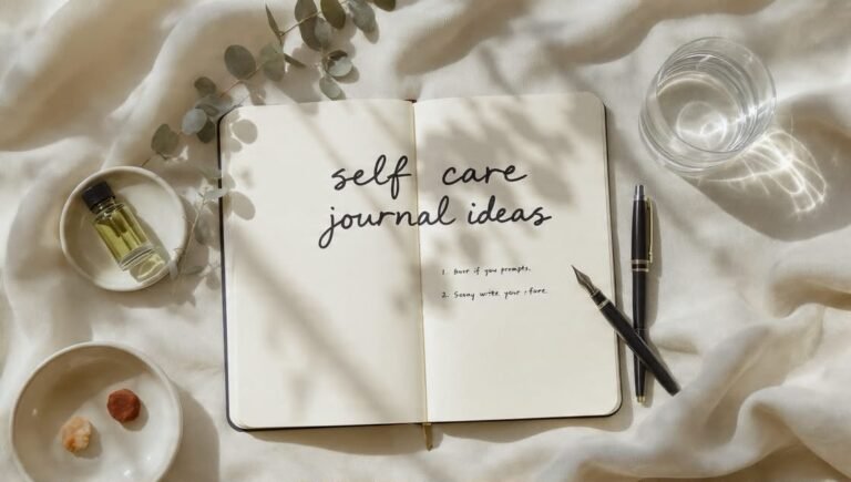 16 Self Care Journal Ideas That Support Your Skin and Mind (2026)