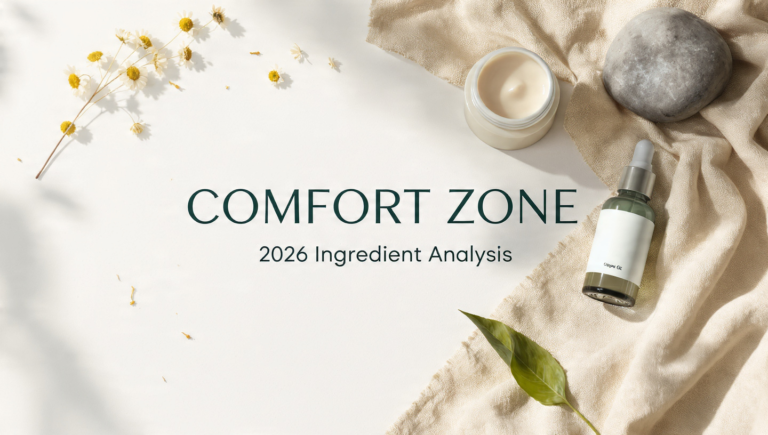 Comfort Zone Skincare Review: 2026 Ingredient Analysis