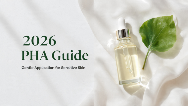The 2026 PHA Guide: Gentle Application for Sensitive Skin