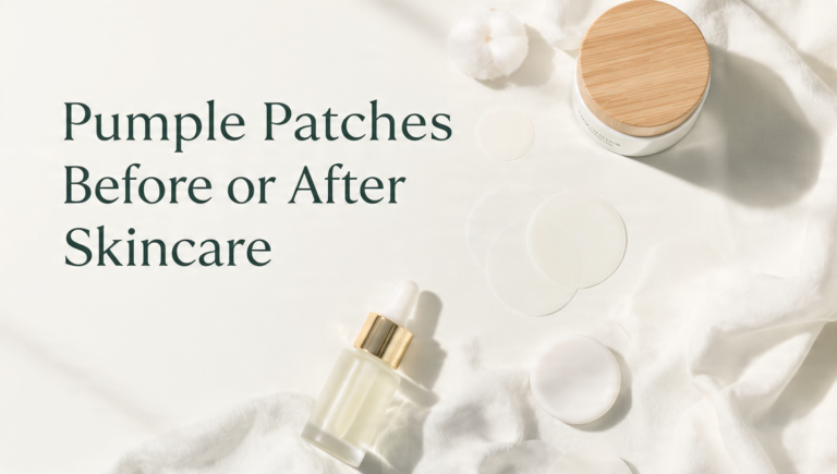 Pimple Patches Before or After Skincare: 2026 Guide